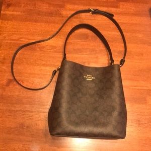 Coach Mollie Bucket Bag in Signature Canvas